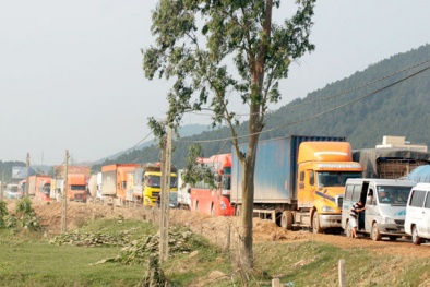 Hàng trăm xe khổ vì cân hỏng